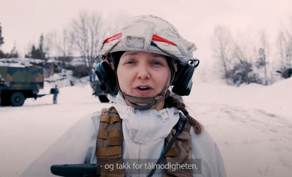 Slik takker styrkene for seg etter øvelsen