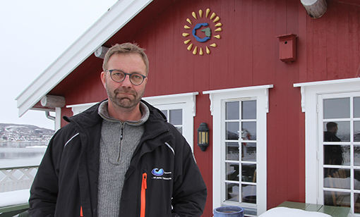Andreas Utstøl ved Garsnes Brygger forteller at lutefiskaften er en populær begivenhet, og at de årlig har en god del gjester denne kvelden.