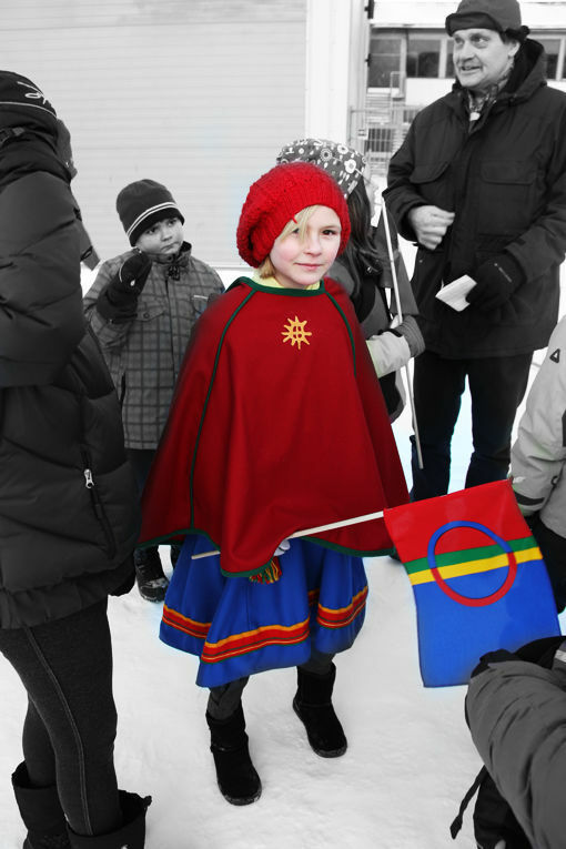 I år blir det en annerledes markering av samefolkets dag i den samiske språkforvaltningskommunen Lavangen. ARKIVFOTO: JON HENRIK LARSEN