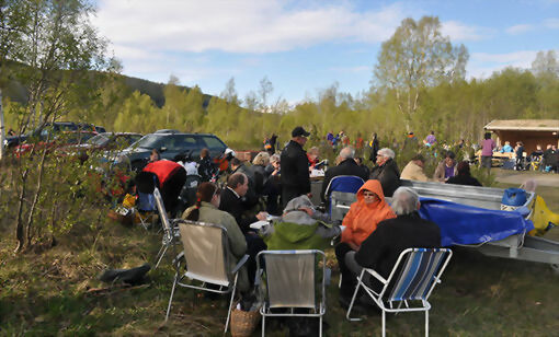 I år blir grillfesten hos Salangen Mental Helse å finne sted på Elvenes leir i Øvre Salangen. ARKIVFOTO: JON HENRIK LARSEN