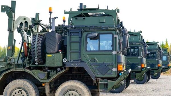 Forsvaret har fått nye lastevogner