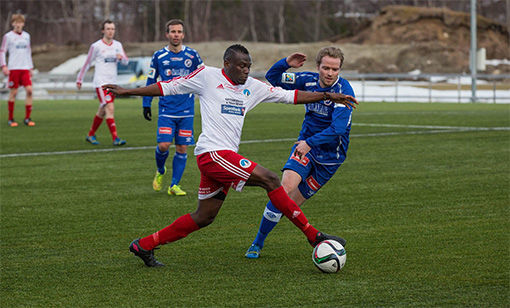 Salangens a-lag i fotball møter Tromsø 2 på Idrettsheia lørdag. FOTO: SIF FOTBALL