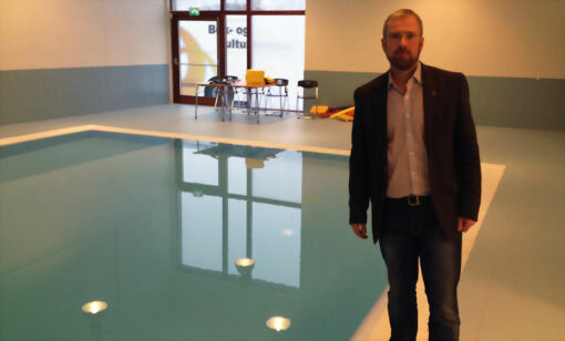 Lavangen kommune sin svømmehall har fått støtte igjennom spillemiddel- ordningen også i år. Det er ordfører Erling Bratsberg naturlig nok glad for. ARKIVFOTO: JON HENRIK LARSEN